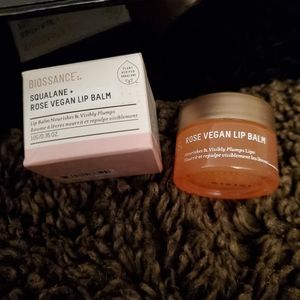 BIOSSANCE - Squalane + Rose Vegan Lip Balm
